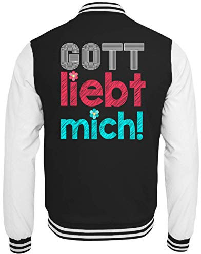 Dieu Geliebt für Christen – College Veste de survêtement - Noir - Taille M