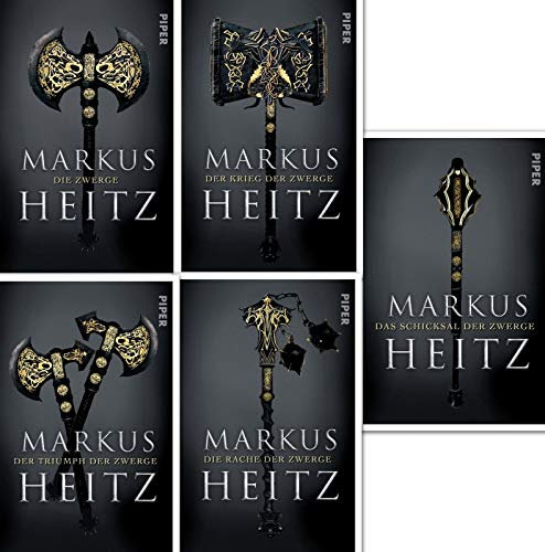 Die Zwerge 1-5 komplett (Die Zwerge – Der Krieg der Zwerge – Die Rache der Zwerge – Das Schicksal der Zwerge – Der Triumpf der Zwerge) 1,2,3,4,5