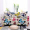Hearda Stretch Sofabezug Sofahusse, Schmetterlingsdruck Spandex Elastische Sofa Sofaüberwurf Sesselhussen 1/2/3/4-Sitzer Couchbezug mit Anti-Rutsch-Schaumstoffe (Bunt,3-Sitzer 190-230cm)