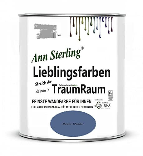 Ann Sterling Wandfarbe Innenraumfarbe Lieblingsfarben Color Farbe Innenfarbe Deckenfarbe (Blaues Wunder)