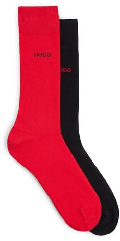 HUGO 2P RS UNI CC Chaussettes, Open Pink693, 35-38 (Lot de 2) Homme
