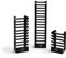 GameShieldz Wall Mount Games Storage Rack Dvd Storage - Game Holder Rack for PS4, Xbox One games, Blu Rays - Room Tidy 15 Solt (Black)