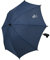 Altabebe (AL7005-32) Universal Sonnenschirm Sonnenschutz, Kinderwagen und Buggy - UV Schutz 50+, 73 cm Durchmesser, Biegsamer Schirm, Universalhalterung für Rund- und Ovalrohre - Farbe: Melange Marine