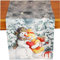 KAMACA Tischläufer 40x150 cm mit hochwertigem Druck-Motiv Küche Esstisch Eyecatcher Herbst Winter Weihnachten (Winter Love 40x150)