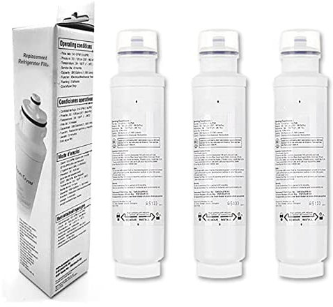 DW2042FR-09 - Filtro acqua frigorifero compatibile con DW2042FR, Kenmore 46-9130 Aqua Crystal DW2042F-09, confezione da 3