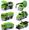 Oriate Spielzeug Müllwagen Auto LKW Educational Mini diecasting Cars Model Set 1:64, Metal Müllauto Müll LKW, Müllabfuhr Lastwagen Tortendeko Sandspielzeug Kindertagsgeschenk