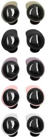 kwmobile Earbud Hooks Compatible with Samsung Galaxy Buds FE - Set of 5x Earphone Holders for Running - Multicolor