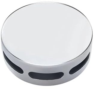 Ugello Generatore Di Vapore Con Uscita Vapore Lucida in Acciaio Inossidabile Rotondo 304 Testa Vapore Con Tasca Per Olio Essenziale Per Doccia Sauna Bagno (G1/2,Stile B)