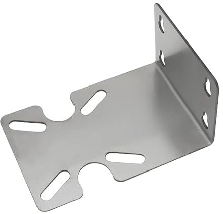 Support de montage pour boîtier de filtre à eau, boîtier en acier inoxydable, support fixe pour filtre à eau à une étape de 25,4 cm/50,8 cm (1,7 mm d'épaisseur)
