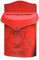ZPFDSG Briefkästen 1 stücke Wand Montiert Briefkästen Briefkästen Metall Bauernhaus Briefkästen Dekorative Artikel Vintage Briefkästen Zeitung Mailbox(Red)