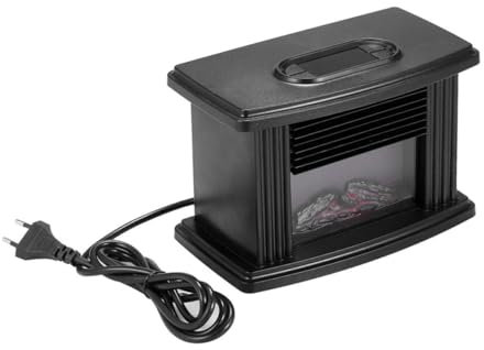 Ciieeo Poêle Chauffant Mural Électrique Ac220 1500w Effet Flamme LED, Radiateur Autonome Sécurisé, Chauffage Vertical pour Intérieur Maison, Fonction Arrêt Automatique