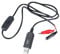 Ldabrye USB To 9V Clips Cable Voltages Step Up Power Supply Cord With Switching For 9V Meter Remote Small Electronics