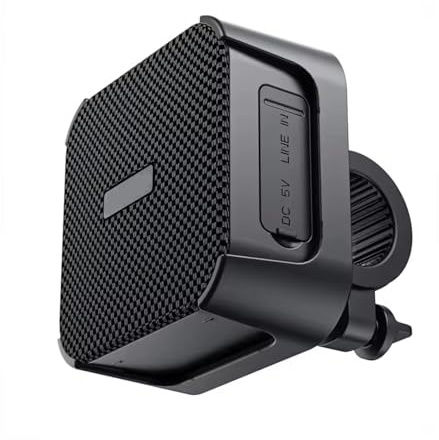 Altavoz Bluetooth para bicicleta, altavoz portátil para motocicleta con soporte para manillar, IPX7 resistente a la lluvia, micrófono integrado para montar en motocicleta, scooters eléctricos