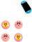(4 Stück) Thumb Grips for PSV 1000/PSV 2000/PS Vita, yystao Silicone Joystick Caps for PSV 2000, Analog joystick Cover compatible with PS Vita Controller Protector, Rainbow