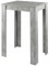 Riess Ambiente Moderner Bartisch LOFT - 105cm - grau Betonoptik - Industrial Design Stehtisch Thekentisch