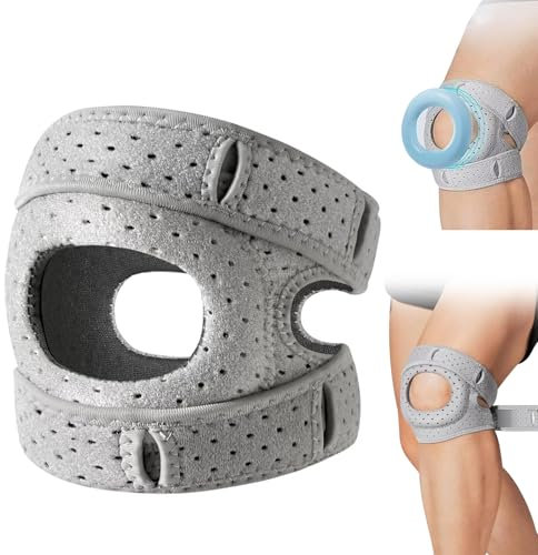 LEWBDF Kniebandage für Männer/Damen, Verstellbarer Bandage Knie, Kniebandage Meniskus für Läuferknie, Arthritis, Springerknie, Heilung Nach Tennis-Verletzungen, Pain Relief Knee Braces (XS)