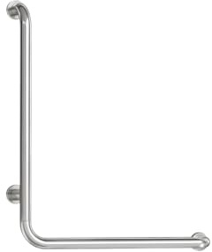 uyoyous haltegriffe für senioren,70 * 50cm Haltegriff Dusche,L-Förmiger Haltegriff aus Edelstahl gefertigt,Badezimmer Sicherheitsgriff Schwangere Frauen, Senioren und Handicap(Rechts)