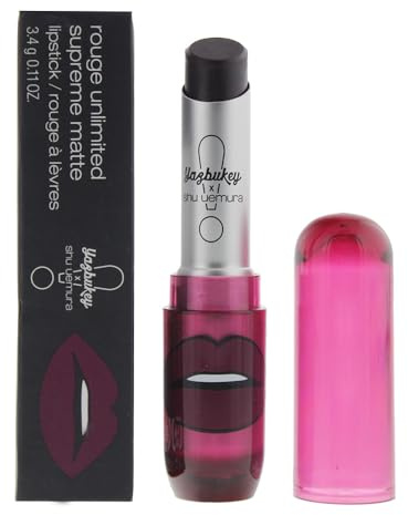 Shu Uemura Rouge Unlimited Supreme Matte Yazbukey Grape Jam Lipstick 3.4g