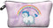 Modische Kulturtasche Kosmetikbeutel Schminktasche Make-Up Bag Kulturbeutel Wasserabweisend Originelle Print-Motive für Reisen, Urlaub und Alltag (Pfundiges Einhorn)