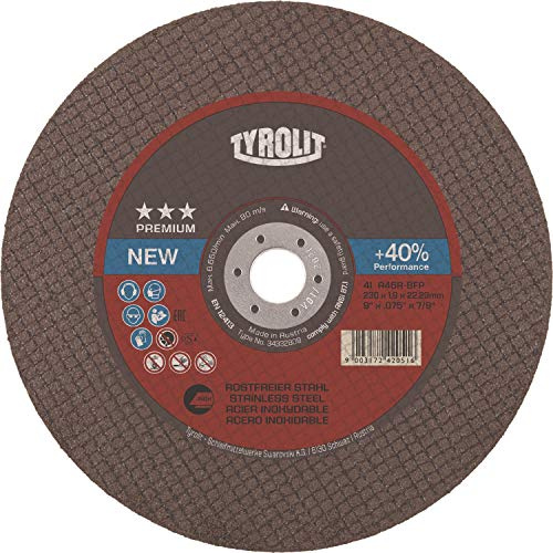 TYROLIT Trennscheibe gerade Premium*** 230 x 2,0 mm Inox Form 41 Inhalt: 25 Stück