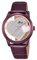 Lotus Montre pour Femme 18305/E Special Prices Boîtier en Acier Inoxydable Gris Bracelet en Cuir Violet