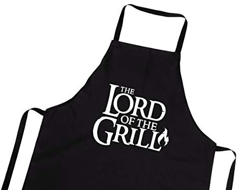 Ferocity Divertente Grembiule da Barbecue Grembiule da Cucina per Adulti della Griglia Divertente BBQ per Uomini e Donne Lord of The Grill [106]