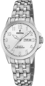 Festina Damen Analog Quarz Uhr mit Edelstahl Armband F20455/1