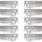 pureled SET 10x LED Feuchtraumleuchte Wannenleuchte Keller Werkstatt IP65 20x T8 LED 150cm 24W 6500K G13 Bürolampe
