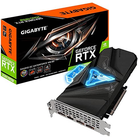Gigabyte NVIDIA GeForce RTX 2080 Super Gaming OC WaterForce WB 8G Turing Carte Graphique GVN208SGWB-00-G