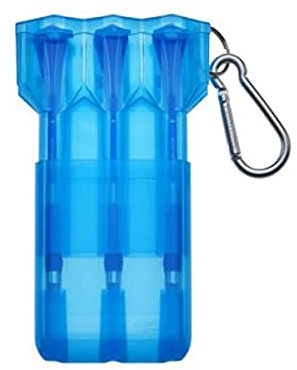 Casemaster Unisex-Erwachsene Dartkoffer Nomad Dart-Etui, verstellbar, Neonblau