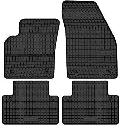 Prismat Gummimatten Gummi Fußmatten Satz für Volvo V50 (2004-2012) - Passgenau