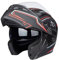 Helm für Motorräder Full-Face Motorcycle Helmet Tragbarer Integralhelme Flip-up Motorradhelm Zertifizierung von DOT (Magie, M)