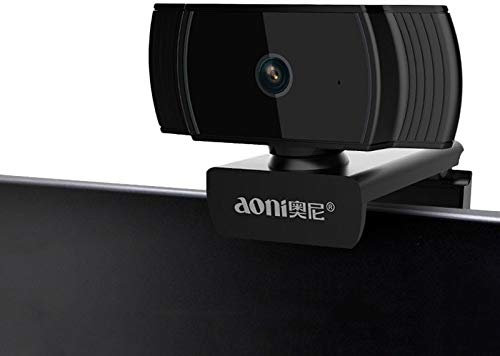MDYH SWJD AYS Aoni A20 FHD 1080P IPTV Webcam Telekonferenz Lehren Live Broadcast Computer Kamera mit Mikrofon (schwarz) (Farbe: schwarz)