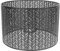 Lurrose Lampshade Hollow Metal Lampshade Black Hollow Lampshade Table Lampshade Replacement Black Light Cover Rattan Basket Light Pendant Light Accessory Wrought Iron E14