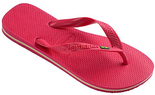 Havaianas Unisex Brasil Zehentrenner 4000032, Pink Paradise,33/34 EU