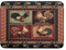 Farmhouse Abtropfmatte für Hahn, 45.7x61 cm, Herbst, Huhn, Blume, saugfähig, Mikrofaser, Abtropfkissen, Vintage, Western-Landhaus-Dekoration, wendbares Abtropfgestell, Kaffee, Bar