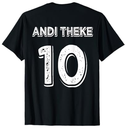 Andi Theke Fußballtrikot lustig Fußballspieler T-Shirt