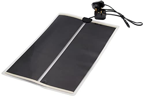 Reptile Heating Mat, Reptile Heat Pad Adjustable Temperature Control Terrarium Pet Tank Warmer Mat Pad for Small Animals Snake Turtle Tortoise Bearded Dragon Gecko (20W)