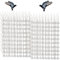 Lot de 20 pics anti-pigeons de 5 m pour les outils de répulsion des oiseaux, les chats, utilisés pour les toits, les fenêtres, les clôtures