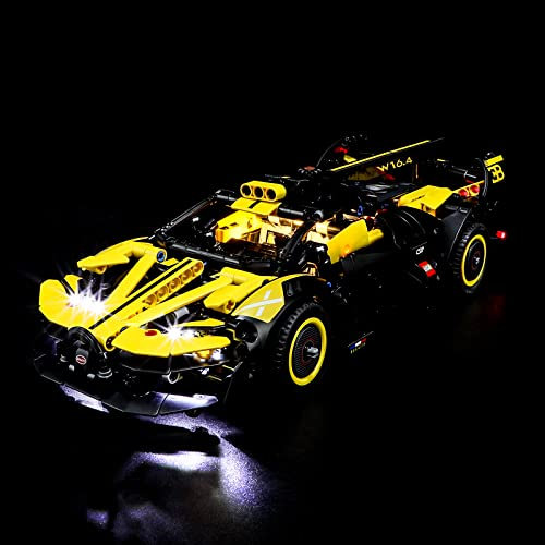 LIGHTAILING Licht-Set Für Lego- 42151 Bugatti-Bolide - Led-Beleuchtungsset Kompatibel Mit Lego Bausteinen Modell - Modell Set Nicht Enthalten