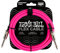 Ernie Ball Flex Instrument Cable Straight/Straight 10ft - Pink
