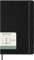 Moleskine Weekly Planner, WochenPlaner mit Platz für Notizen für 12 Monate 2025, Fester Einband und Elastischer Verschluss, Farbe Schwarz, Großes Format 13x21