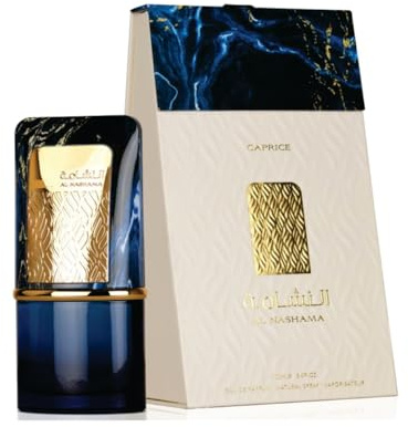 SAPPHIRE'S CHOICE Caprice Parfüm | Al Nashama Eau de Parfum für Damen und Herren 100 ml | Bergamotte und Bernstein Duft | Made in Dubai