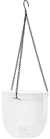 PHENOFICE Auto-arrosant Résine pour Plantes Pot De Fleurs Décoratif pour Intérieur Et Extérieur pour Et Orchidées