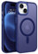 VENINGO for iPhone 15 Case,Compatible with Mag Safe Matte Translucent Bumper Shockproof 360 Protective Magnetic Girls Women Men Case for iPhone 15,Royal Blue