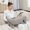 LUFEIS Reading Pillow, Inflatable Reading Pillow with Electric Air Pump for Gaming, Reading & Working, Portable Lap Desk Pillow, Multifunctional Inflatable Gaming Pillow for Bed, Sofa, Floor, Car