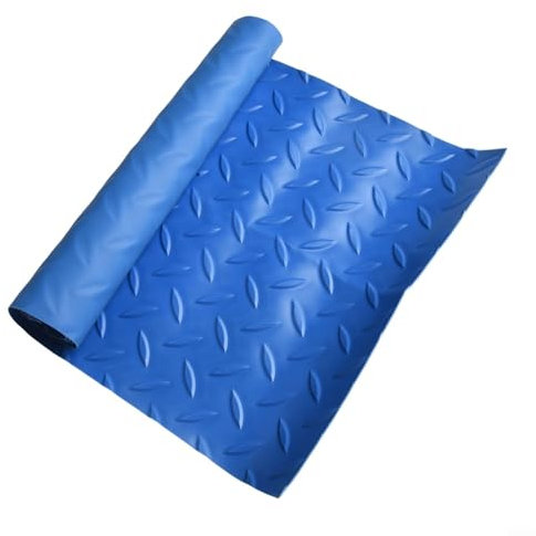 Schwimmbadleitermatte mit rutschfester Schicht für sicheres Ein- und Aussteigen (90 x 40 cm)