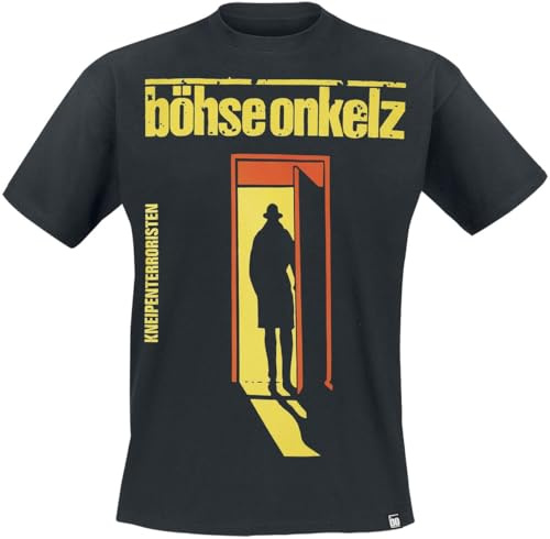 Böhse Onkelz Kneipenterroristen Männer T-Shirt schwarz Band-Merch, Bands