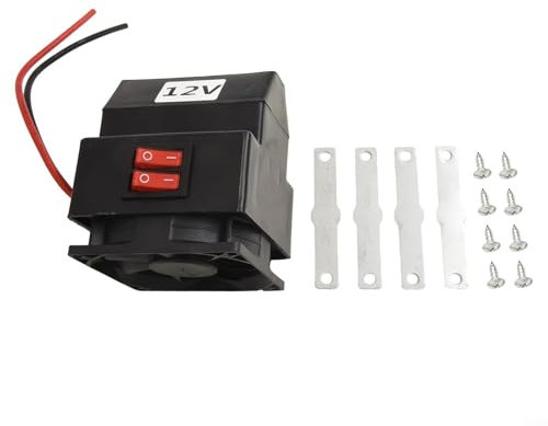 Dispositivo di riscaldamento per auto con collegamenti a filo, riscalda efficacemente il veicolo in caso di freddo (12 V)