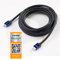 SlimHDMI 5.5m Premium Certified HDMI Cable with Secure Lock Connector (4K Ultra HD, Gold Plated, 1080p, 3D, High Speed, ARC)
